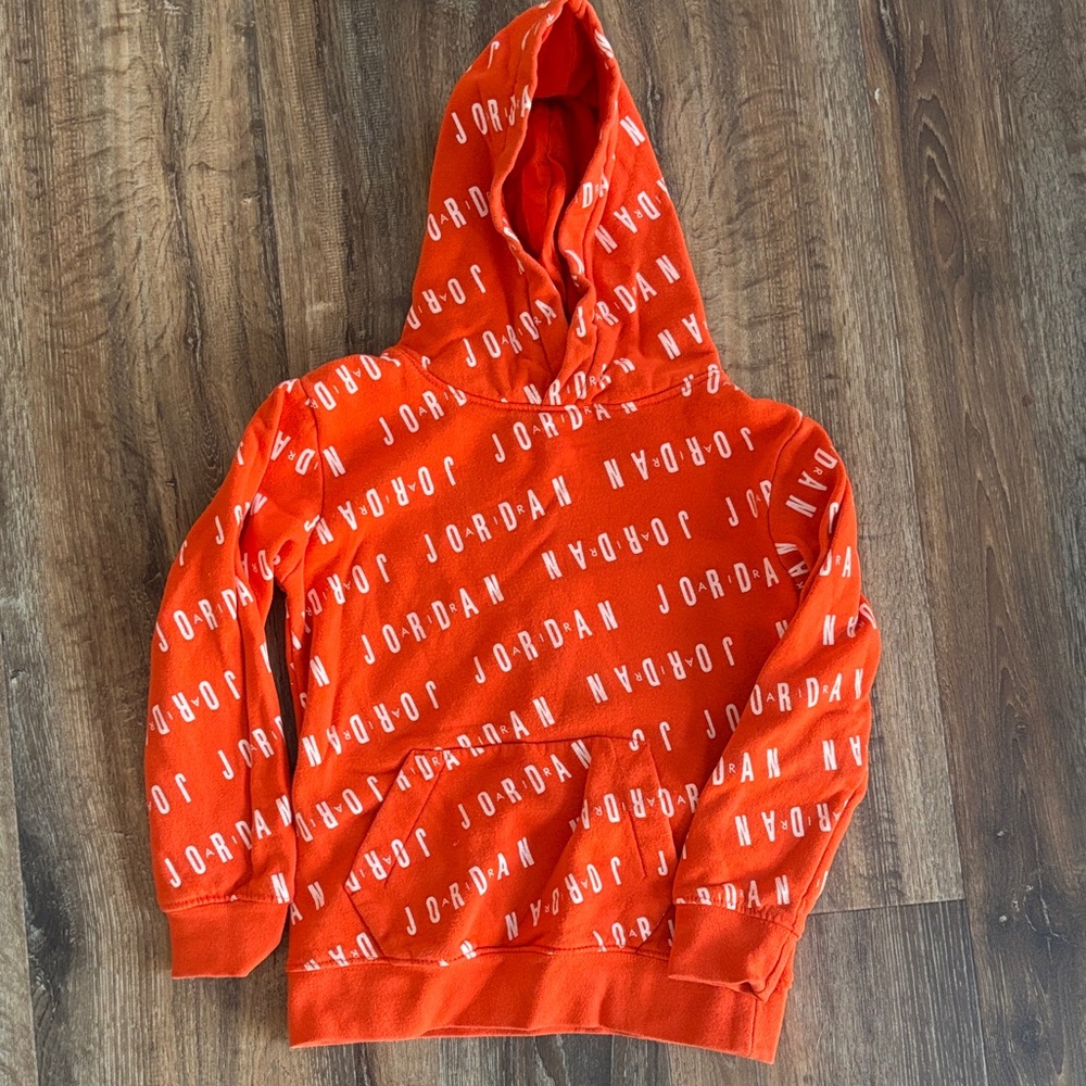 Jordan Orange Hoodie